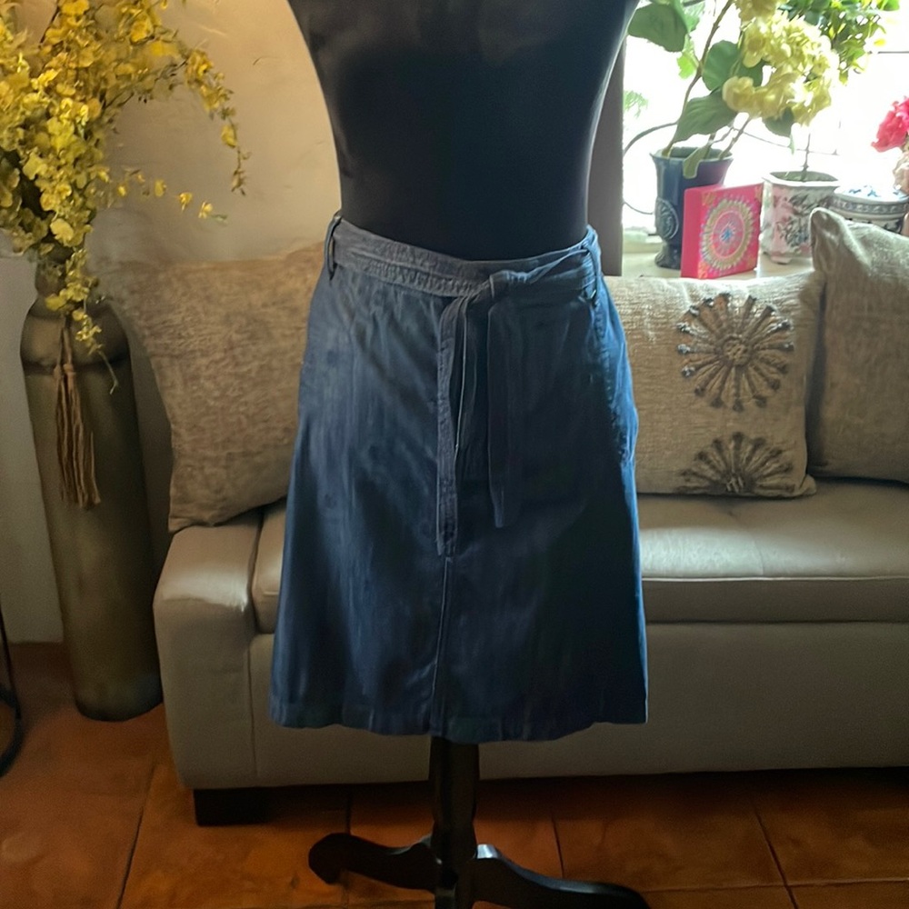 Talbots denim shirt